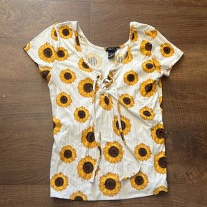 Rue 21 sunflower shirt